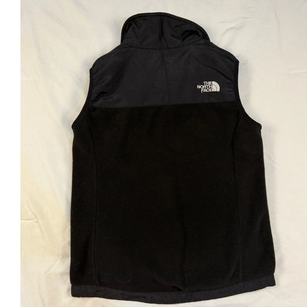 The North Face Polartec Fleece Mashup Vest Black Full Zip Youth L‎ Gorpcore